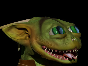 zyabra character 3Dモデル
