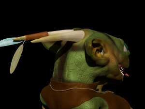 zyabra character 3Dモデル