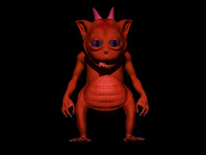 zyabra character 3D Model