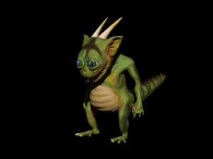 zyabra character 3Dモデル