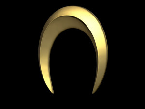 crescent Model 3D