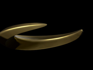 crescent Model 3D