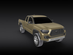 Toyota Tocama 2017 3D Model