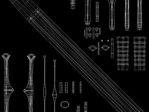 sword king 3D Model