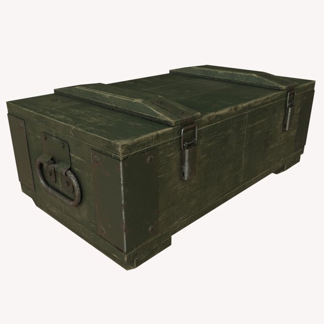 military box Modello 3D .c4d .max .obj .3ds .fbx .stl .blend 