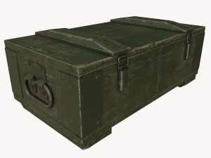 military box Modelo 3D