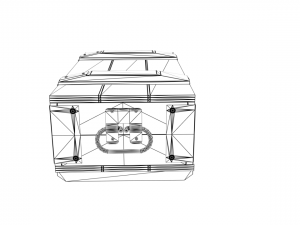 military box Modello 3D