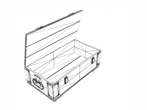military box Modello 3D