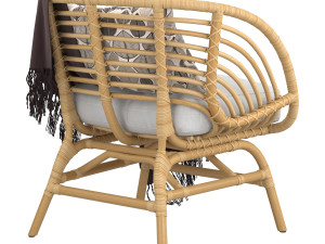 ikea buskbo armchair 3D Model