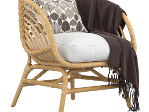 ikea buskbo armchair 3D Model