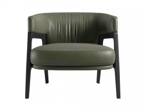 Duo Lounge Armchair 3D 模型