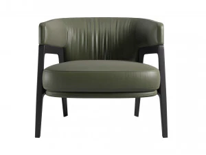 Duo Lounge Armchair 3D Model