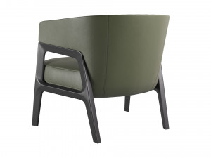 Duo Lounge Armchair 3D 模型