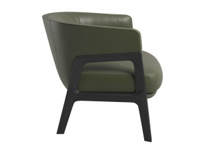 Duo Lounge Armchair 3D 模型