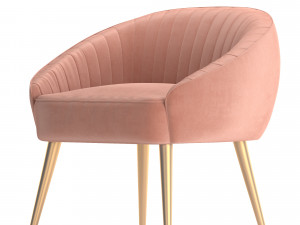 avei dining chair Modello 3D