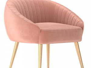 avei dining chair Modello 3D