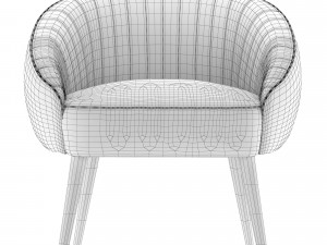 avei dining chair Modello 3D