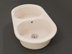 synthetic sink 001 3D Model
