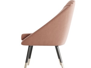 Cult Audrey Occasional Tub Lounge 3D Модель