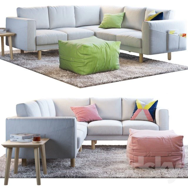 sofa 3D Model .c4d .max .obj .3ds .fbx .stl .blend