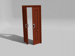 3d door model 3D Model