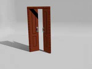 3d door model 3D Model