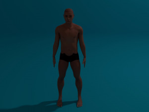 3d male character Modello 3D