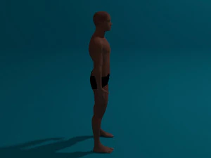 3d male character 3D Model