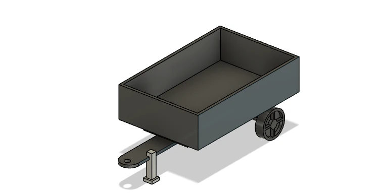Trailer 3D Print Model .c4d .max .obj .3ds .fbx .stl .blend 