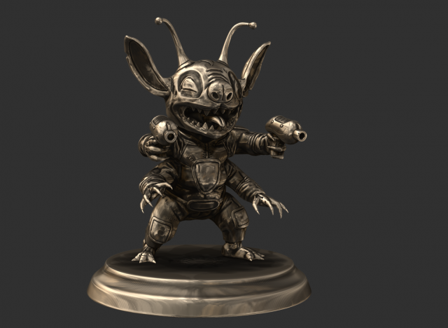 stitch for 3d printing free 3D प्रिंट मॉडल .c4d .max .obj .3ds .fbx .stl .blend 
