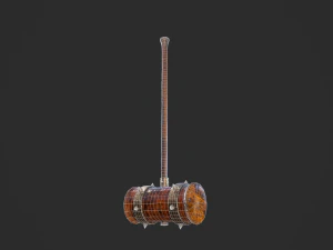 antique battle hammer 3D Model