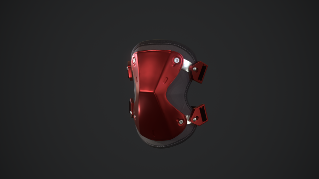 kneepads high poly Model 3D .c4d .max .obj .3ds .fbx .stl .blend