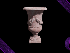 stone jug 3d Modelo 3D