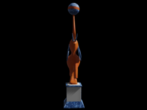 marble elephant 3d Modèle 3D