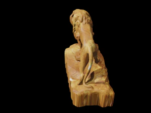 lion statue 3d 3D Model