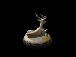 deer statue 3d 3D 模型