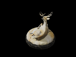 deer statue 3d 3D 模型