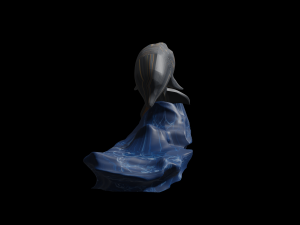 dolphin statue 3d 3D Model