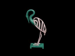 heron statue 3d 3D Модель