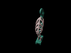 heron statue 3d 3D Модель
