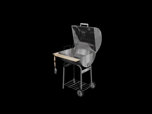 street grill 3d 3D Model