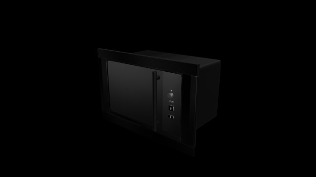 microwave number 1 3d 3D Модель .c4d .max .obj .3ds .fbx .stl .blend