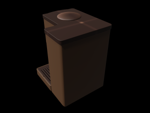coffee machine number 1 3d 3Dモデル