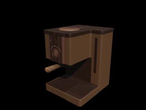 coffee machine number 1 3d 3D Model