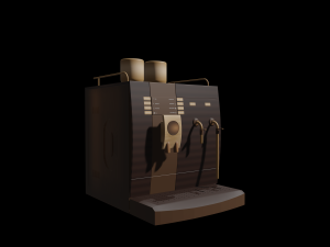coffee machine number 2 3d Modelo 3D