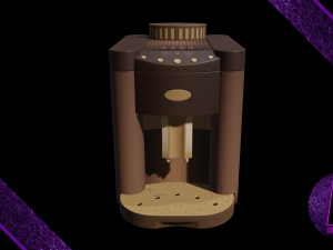 coffee machine number 3 3d 3Dモデル