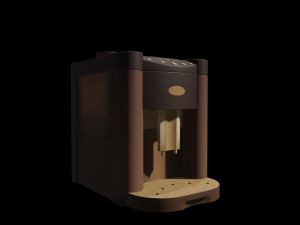 coffee machine number 3 3d Model 3D
