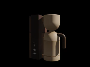 coffee machine number 4 3d 3D Model