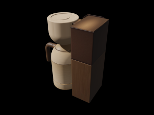 coffee machine number 4 3d Modello 3D