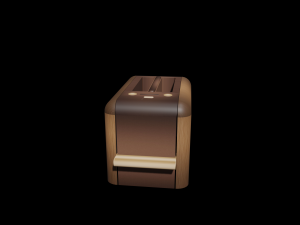 toaster number 2 3d 3D Model